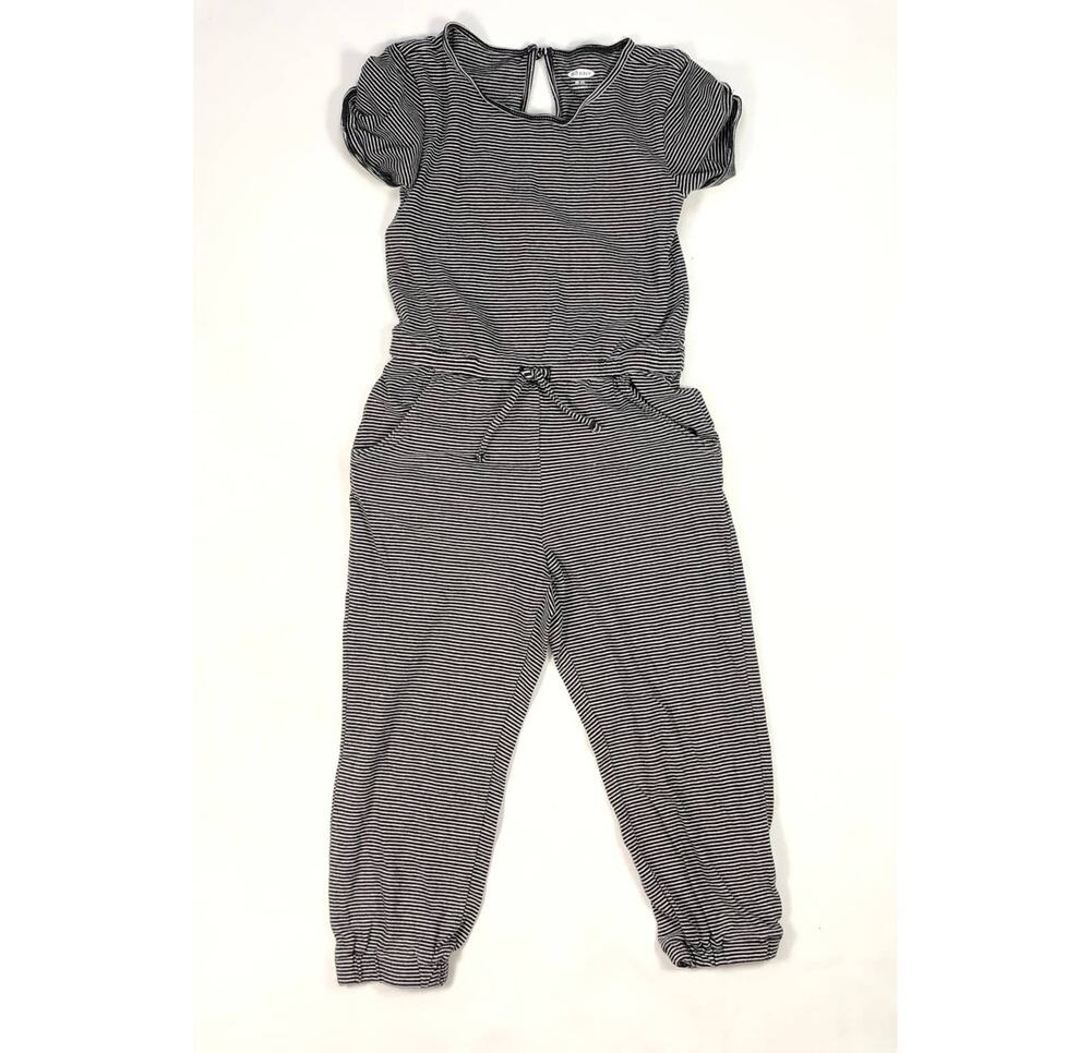 OLD NAVY GIRLS STRIPED ROMPER SIZE 4/5